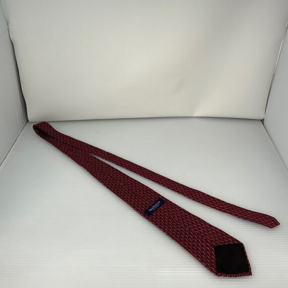 Van Heusen Mens Red Business Tie (E3) - Picture 3 of 5